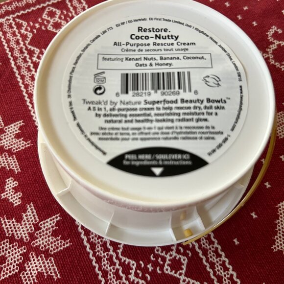 Tweak'd Rescue Cream Coco Nutty 15.75 oz Sealed New - Picture 4 of 8